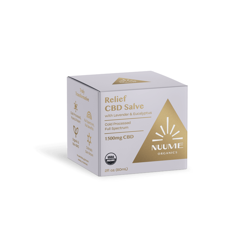Organic CBD Relief Salve - Extra Strength 1500mg